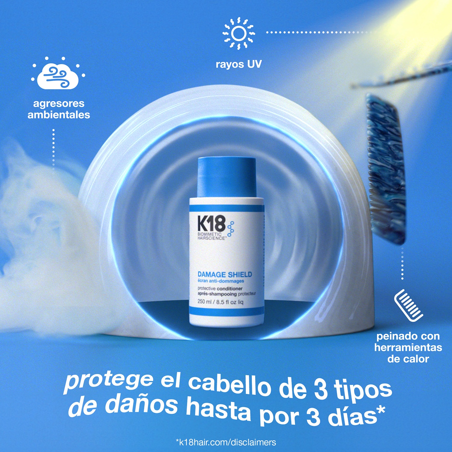 K18 DAMAGE SHIELD PROTECTIVE CONDITIONER (ACONDICIONADOR PROTECTOR)